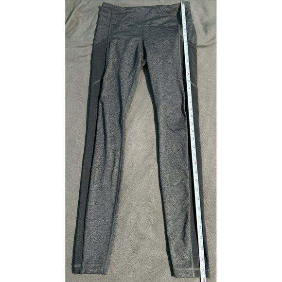 Lululemon Leggings Womens 6 Gray High Rise 5 Pocket Yoga Pants Tight 28" - Picture 1 of 11